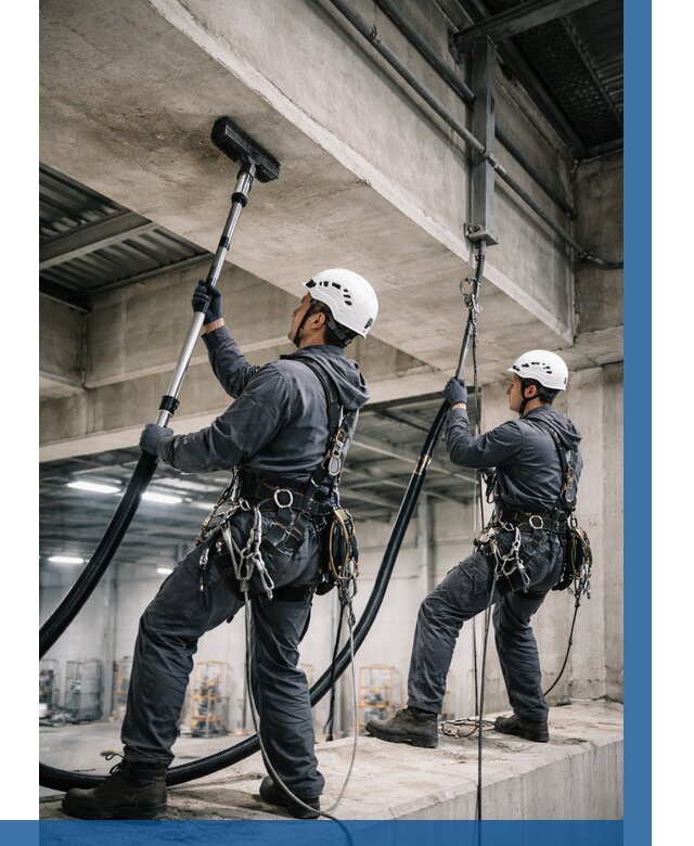 Обеспыливание потолочных конструкций в Благовещенске от 260 р. |ВЫСОТНИК-Бгв