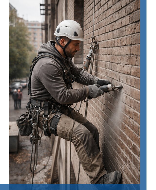 Расшивка кирпичных швов в Благовещенске от 623 р. | ВЫСОТНИК-Бгв