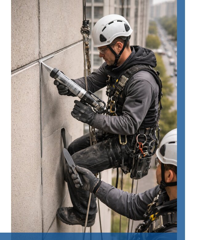 Первичная герметизация швов в Благовещенске от 623 р. | ВЫСОТНИК-Бгв