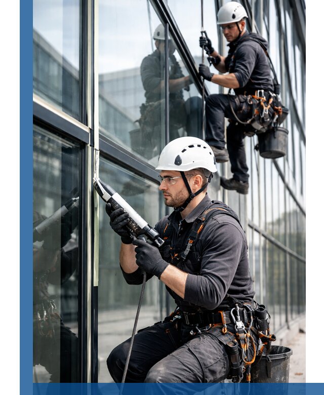 Герметизация витражных швов в Благовещенске для зданий и фасадов