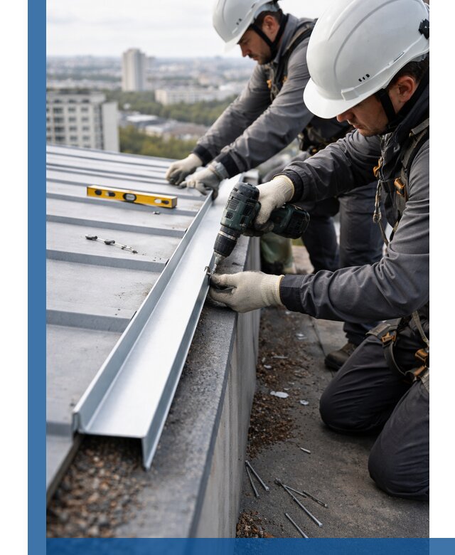 Монтаж капельника на кровле в Благовещенске с гарантией качества