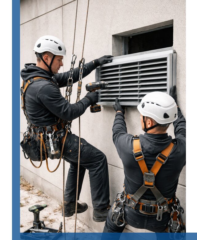 Монтаж вентиляционных решеток в Благовещенске профессиональный сервис