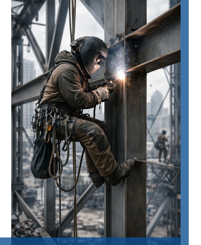 Высотные сварочные работы в Благовещенске от 3635 р. | ВЫСОТНИК-Бгв