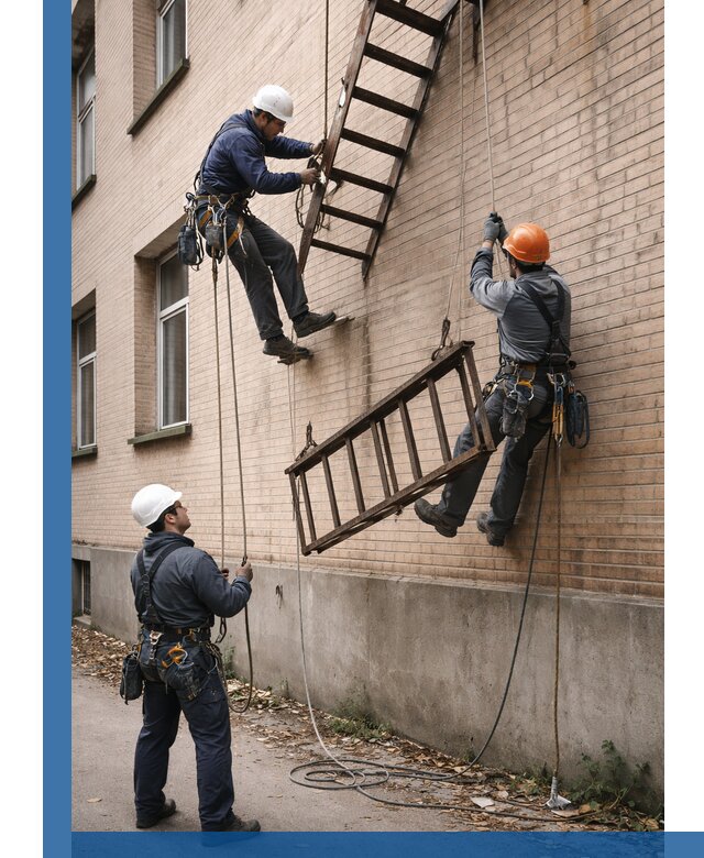 Демонтаж пожарной лестницы в Благовещенске быстро и безопасно