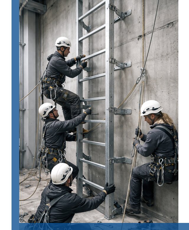 Монтаж металлических лестниц в Благовещенске под ключ со гарантией