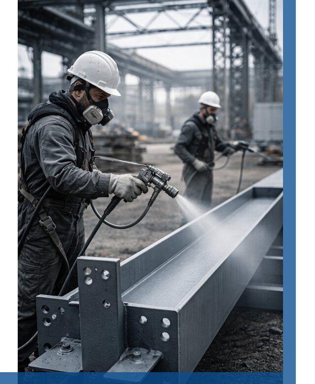 Антикорроз. обработка металлоконстр. в Благовещенске от 467 р. | ВЫСОТНИК-Бгв