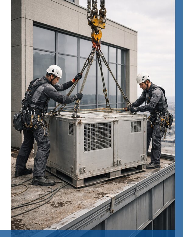 Такелажные работы на высоте в Благовещенске от 8309 р. | ВЫСОТНИК-Бгв