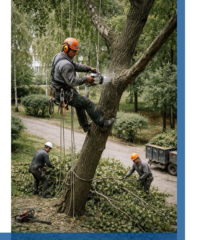 Кронирование деревьев в Благовещенске от 6751 р. | ВЫСОТНИК-Бгв