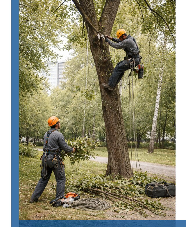 Санитарная обрезка деревьев в Благовещенске, профессионально и безопасно