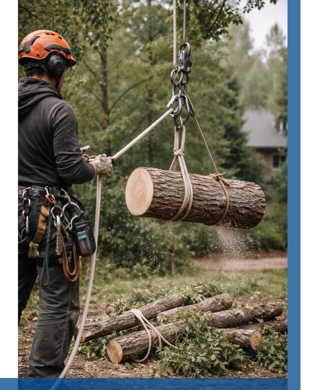 Валка деревьев частями в Благовещенске от 7790 р. | ВЫСОТНИК-Бгв