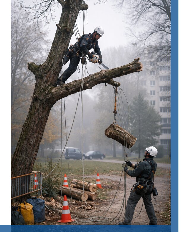 Удаление аварийных деревьев в Благовещенске от 15579 р. | ВЫСОТНИК-Бгв