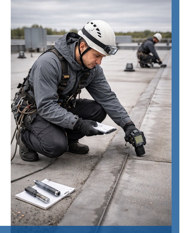 Обследование кровли на протечки в Благовещенске от 4674 р. | ВЫСОТНИК-Бгв